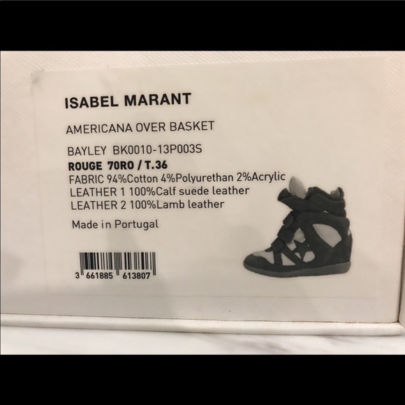 Isabel marant sneakers - Picture 4 of 4